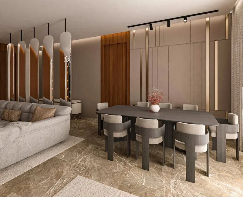 Bộ bàn ghế phòng ăn cổ điển với chi tiết ranh khắc và chất liệu gỗ sẫm màu quý phái Bộ bàn ghế phòng ăn cổ điển với chi tiết ranh khắc và chất liệu gỗ sẫm màu quý phái