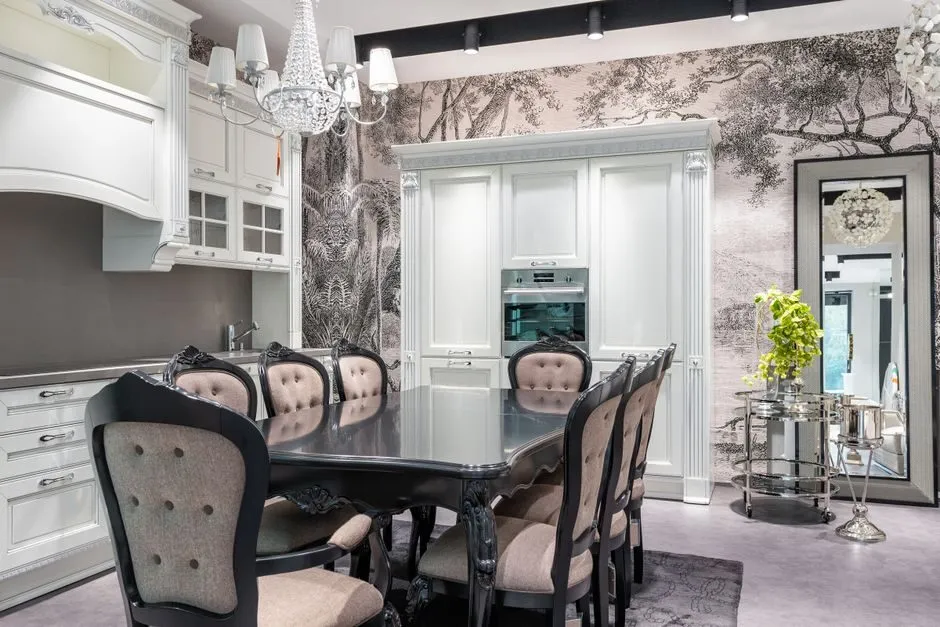 Hệ tủ bếp lắp đặt hoàn thiện, mặt bàn đá granite bền bỉ Hệ tủ bếp lắp đặt hoàn thiện, mặt bàn đá granite bền bỉ