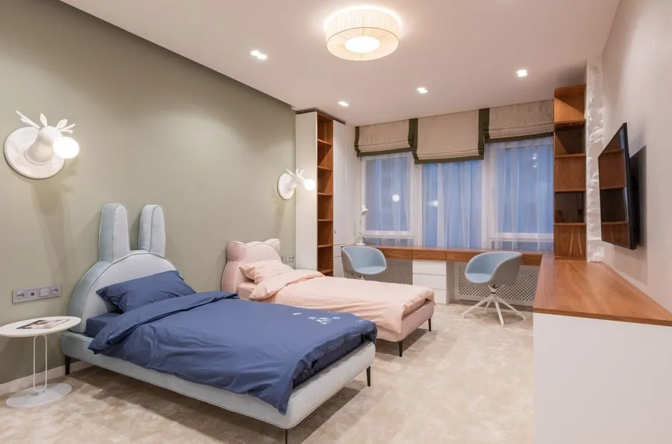 Giường ngủ bọc da công nghiệp, đầu giường độc đáo với hệ thống đèn LED Giường ngủ bọc da công nghiệp, đầu giường độc đáo với hệ thống đèn LED