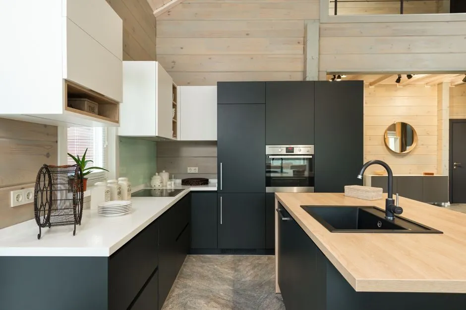Tủ bếp hòa phối màu cam đất mang lại phong cách thiết kế bếp ấm áp gần gũi tự nhiên Tủ bếp hòa phối màu cam đất mang lại phong cách thiết kế bếp ấm áp gần gũi tự nhiên