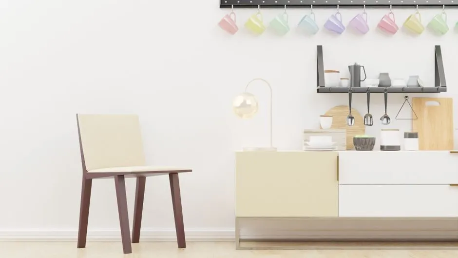 Bếp màu xanh pastel kết hợp nội thất trắng tạo không gian tươi mới dễ chịu Bếp màu xanh pastel kết hợp nội thất trắng tạo không gian tươi mới dễ chịu